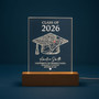 Celebrate Her 2026 Grad with a Custom Campus Map LED Night Light