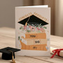 Celebrate Success with a Cute Graduation Cap Greeting Card
