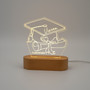 Celebrate Their Big Day Custom Graduation LED Night Light