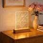 Celebrate Your Journey Custom College Map LED Night Light