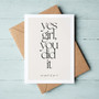 Celebrating Her Success Yes Girl You Did It Greeting Card