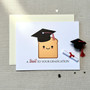 Cheers to 2026 Funny Toast Pun Graduation Greeting Card