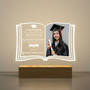 Cherish Her PhD Success Custom Photo LED Night Light Gift