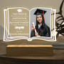 Cherish Her PhD Success Custom Photo LED Night Light Gift