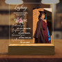 Cherish the 2026 PhD Milestone Custom Photo LED Night Light