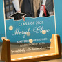 Cherish the Moment Custom Photo Graduation LED Night Light