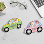 Custom Car Visor Clip - Kids Photo Drive Safe Gift for Dad