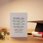 Custom Class of 2026 Daughter Graduation Greeting Card