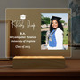 Custom Class of 2026 Photo LED Night Light PhD Graduation Gift