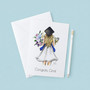 Custom College Graduation Greeting Card A Keepsake for Her