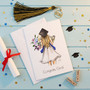 Custom College Graduation Greeting Card A Keepsake for Her