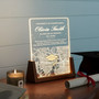 Custom College Map LED Night Light Graduate Name and Degree 2026