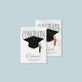 Custom Graduation Cap Greeting Card A Keepsake for Their Success