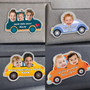Custom Kids Photo Car Visor Clip - Drive Safe Gift for Daddy