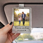 Drive Safe Daddy - Custom Photo Car Visor Clip Father's Day Gift
