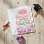 Eco Friendly Niece Graduation Greeting Card Made in USA Milestone