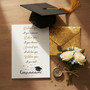 Empowering Graduation Greeting Card with Inspirational Message