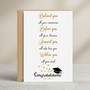 Empowering Graduation Greeting Card with Inspirational Message