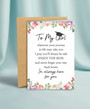 Floral Daughter Graduation Greeting Card from Mom and Dad