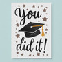 Graduation Greeting Card Celebrate Their Academic Achievement