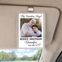 Grandpa's Light - Personalized Guardian Angel Car Visor Clip