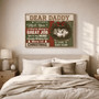 Heartfelt Dad Ultrasound Canvas - Coastal Farmhouse Father's Day Gift Heartfelt Dad Ultrasound Canvas - Coastal Farmhouse Father's Day Gift