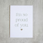 Heartfelt Greeting Card for Milestone Success