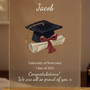 Illuminate Class of 2026 Success Custom Wood LED Night Light Gift