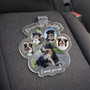 Paws On The Road - Custom Car Visor Clip Gift For Dog Dads Paws On The Road - Custom Car Visor Clip Gift For Dog Dads