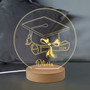 Personalized Graduation Night Light Custom Name Year Gift