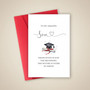 Proud Parents Funny Graduation Greeting Card for Son