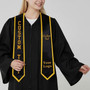2026 Pride Custom Name School Colors Graduation Stool Sash