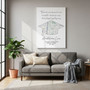 Graduation Custom Canvas Wall Art, Graduation Gift for Friend, Canvas Home Decor, Living Room Wall Hanging, Personalized Wall Print