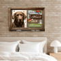 Heavenly Pet Tribute Custom Canvas Memorial Loss Remembrance