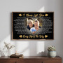 I Never Left You Memorial Custom Canvas - Parent Remembrance Gift