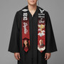 Remembering Them Always Custom Photo Graduation Stool Tribute