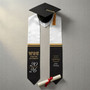 Show Your Pride 2026 Striped Graduation Stool School Sash