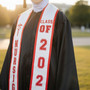 Stitched with Pride Custom Graduation Stool Embroidery Sash