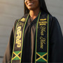 Wear Your Roots Custom 2026 Jamaican Flag Graduation Stool