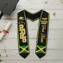 Wear Your Roots Custom 2026 Jamaican Flag Graduation Stool