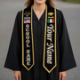 Your Milestone 2026 Custom Name Graduation Stool Sash