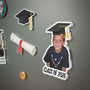 2026 Milestone Custom Acrylic Photo Magnet Graduation Gift