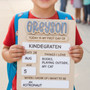 Capture the Joy - Reusable First/Last of School Sign for Kids