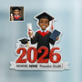 Cherish the Journey 2026 Grad Acrylic Photo Magnet