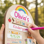 Growing Up Fast - Reusable First/Last of School Sign Board