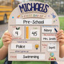 Preserve the Memories - Custom First/Last of School Sign for Kids