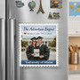 2026 Grad Stamp Acrylic Photo Magnet Custom Date Name