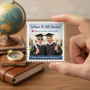 2026 Grad Stamp Acrylic Photo Magnet Custom Date Name