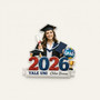 2026 Senior Keepsake Custom Class of 2026 Acrylic Photo Magnet