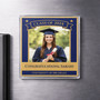 Cherish Your Blue Gold Journey Acrylic Photo Magnet 2026 Grad